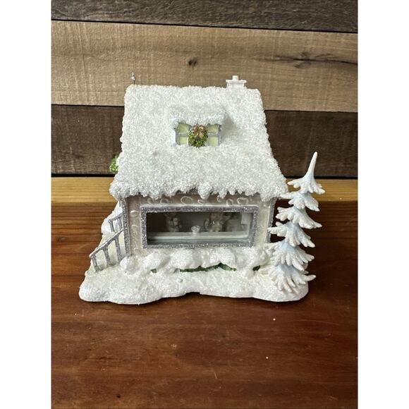 Heavenly Sweet Shop Snow Angels Holiday Village Hawthorne Rare - Picture 4 of 8